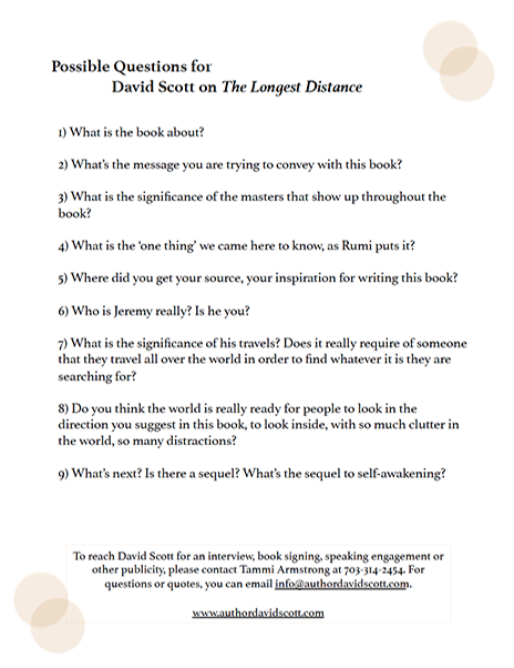 David Scott Possible Questions 1